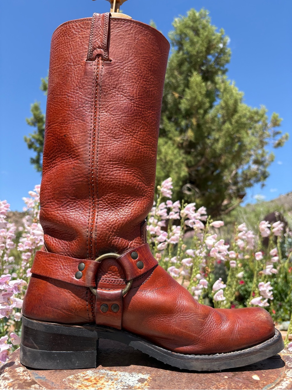 FRYE 🇺🇸15R Harness Boots Just Resoled - Picture 2 of 16
